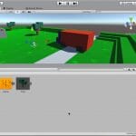 Screenshot of a Unity game engine project for an FPS experience