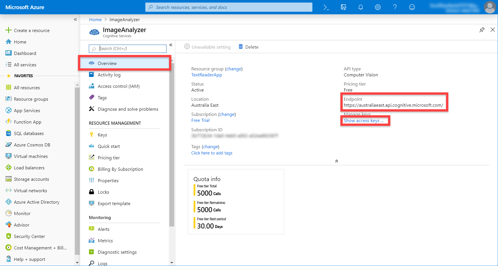 Microsoft Azure Image Analyzer page