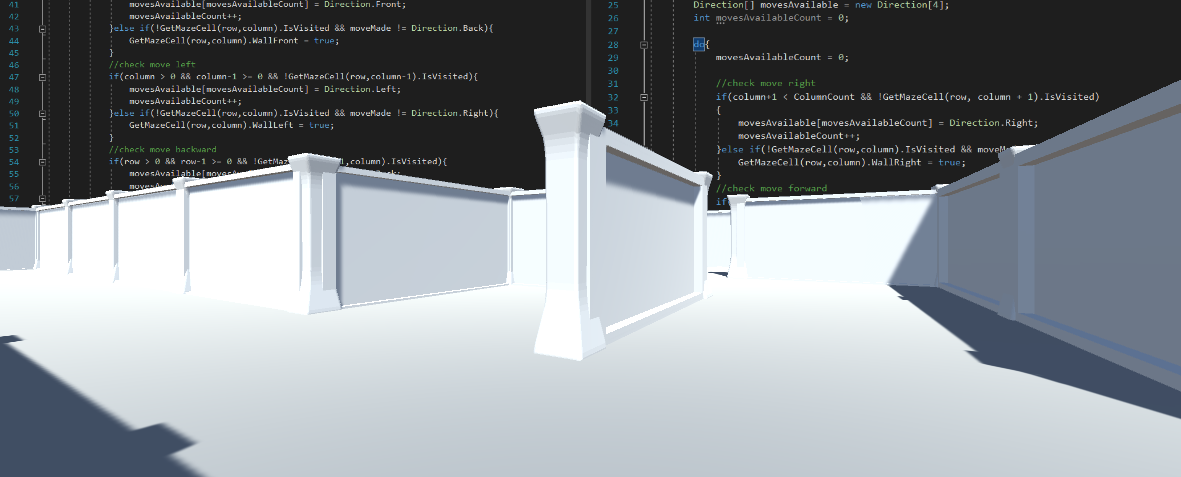 Procedural Maze Creation in C# and Unity – Part 2