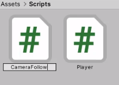 CameraFollow C# script in Unity Assets