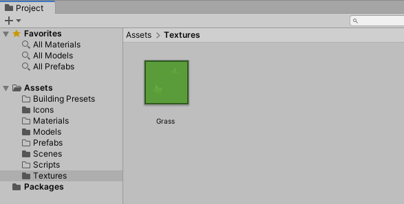 Textures folder contents