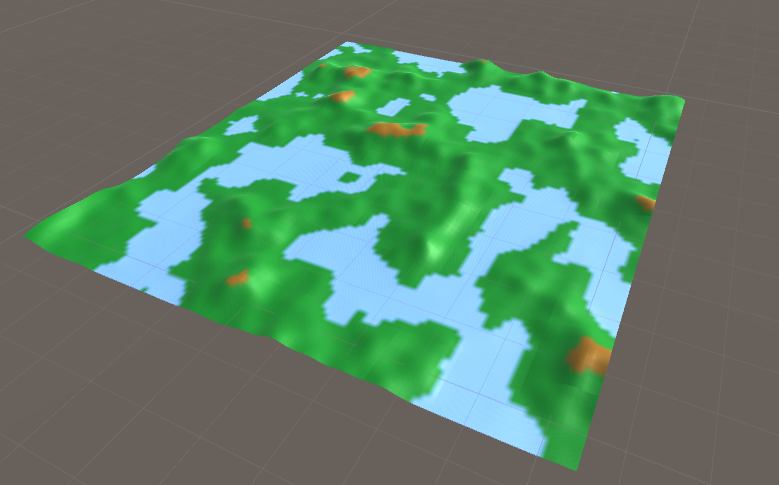 Unity Tile with scripted terrain generation