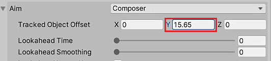 Tracked Object Offset