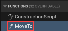 MoveTo function 