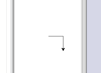 Right angle created using Python turtle commands