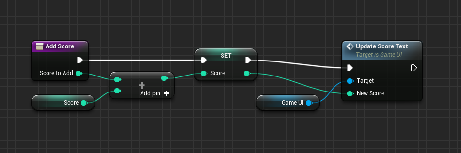 AddScore logic with UI logic added