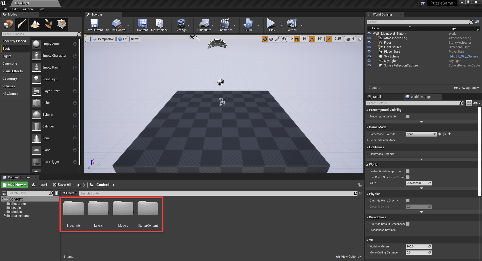 unreal engine editor