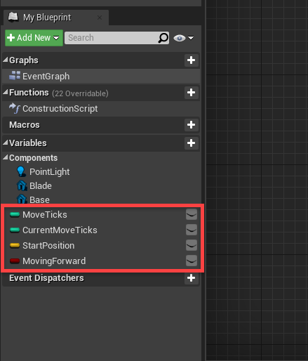 blade variables