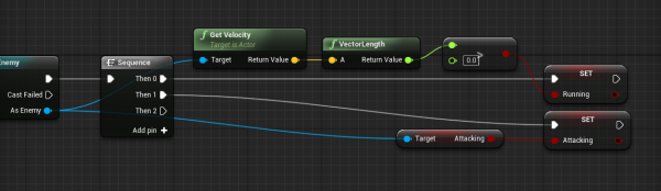 Logic to check if enemy is attacking